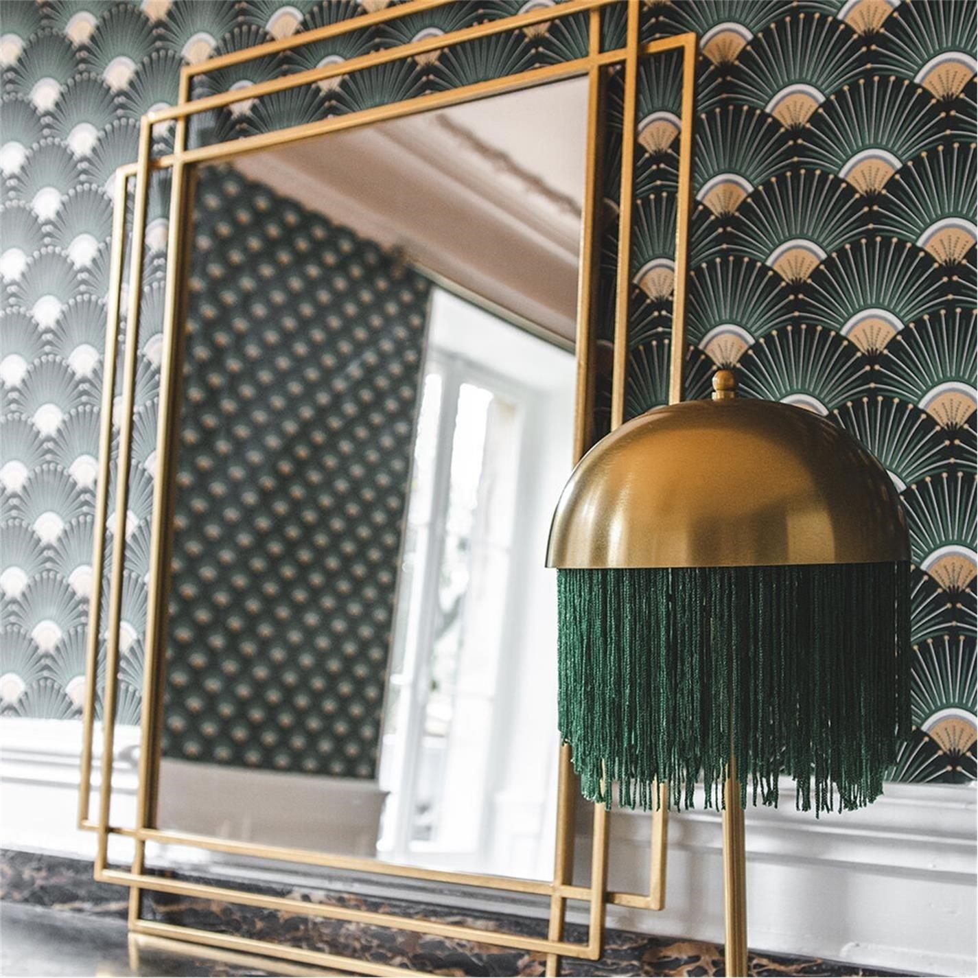 Gold - Nordal - Square Mirror - 3