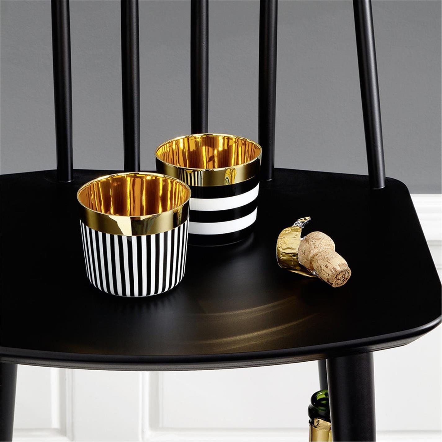 Vert Stripe - Sieger by Furstenberg - SiegerbyFurstenberg Sip of Gold Champagne Goblet - Ca d'Oro - 2