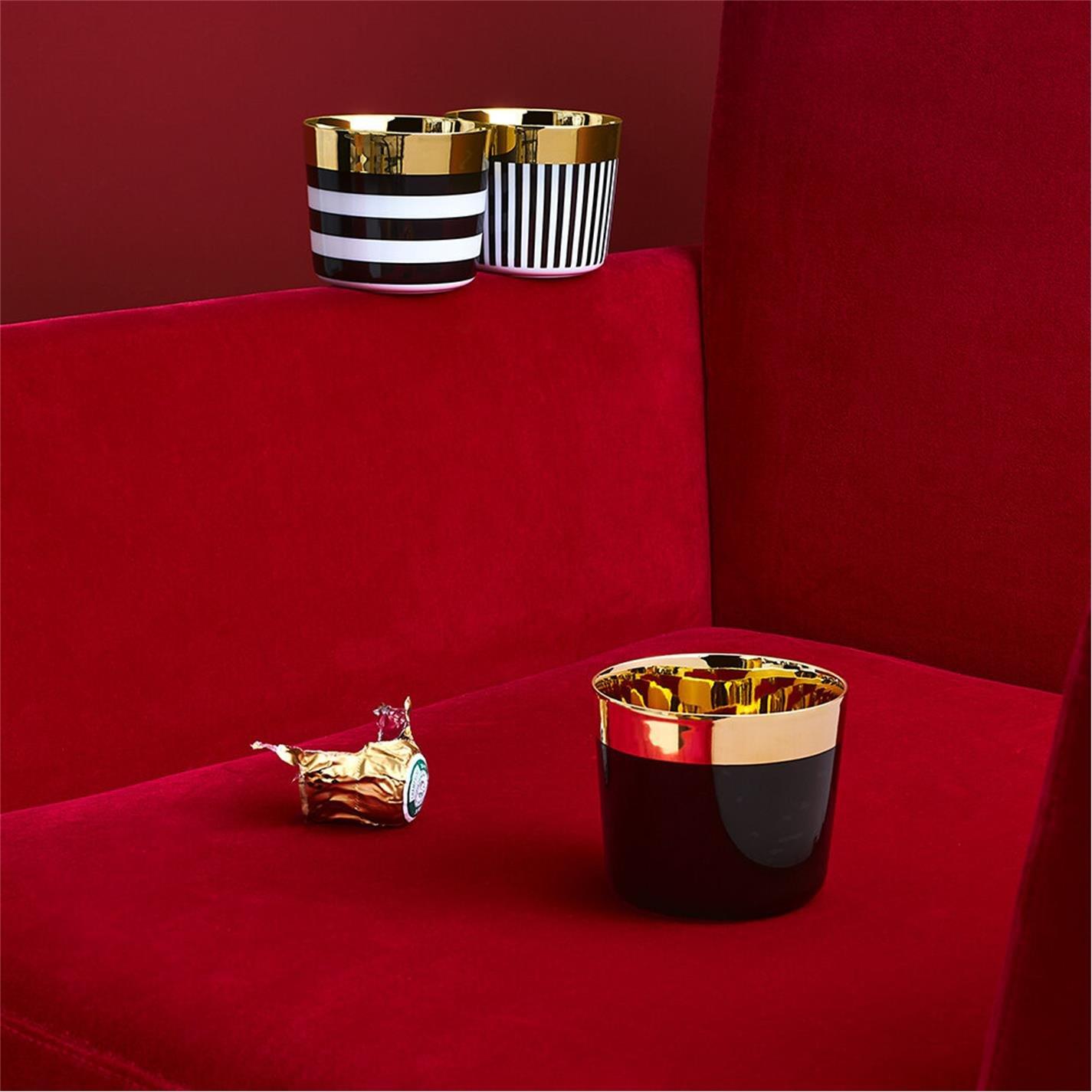 Vert Stripe - Sieger by Furstenberg - SiegerbyFurstenberg Sip of Gold Champagne Goblet - Ca d'Oro - 3