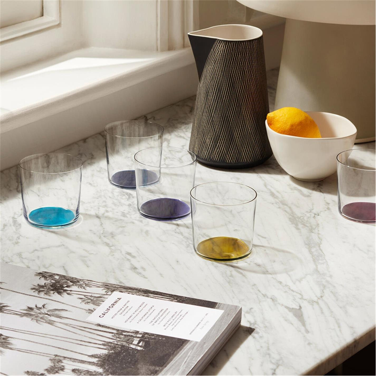 Blue - LSA - Coro Assorted Tumblers - Set of 4 - 2