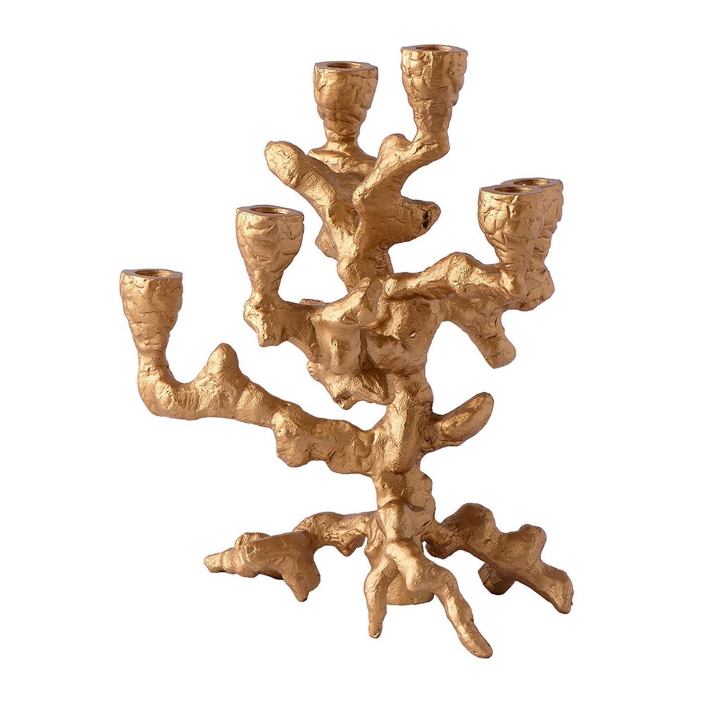 Gold - Pols Potten - PolsPotten Apple Tree Candle Holder - Gold - 1
