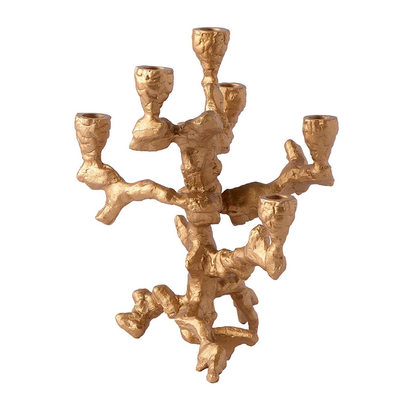 Gold - Pols Potten - PolsPotten Apple Tree Candle Holder - Gold - 2