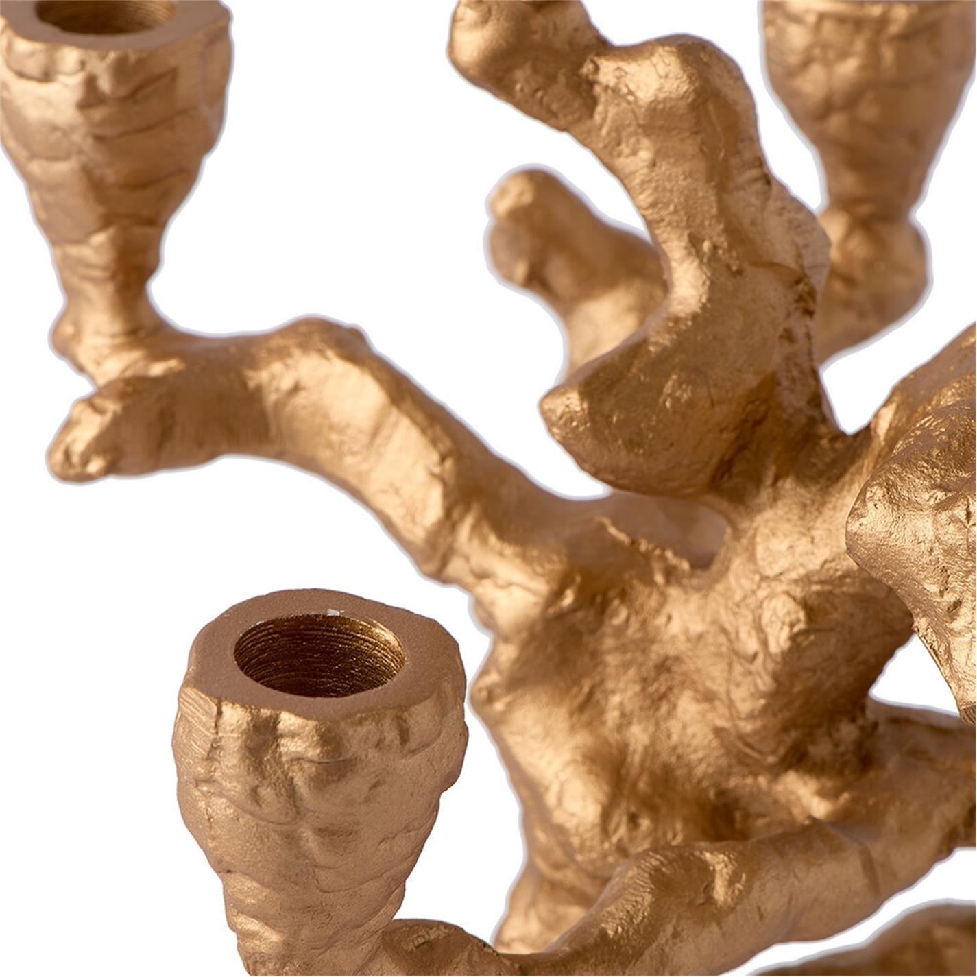 Gold - Pols Potten - PolsPotten Apple Tree Candle Holder - Gold - 4