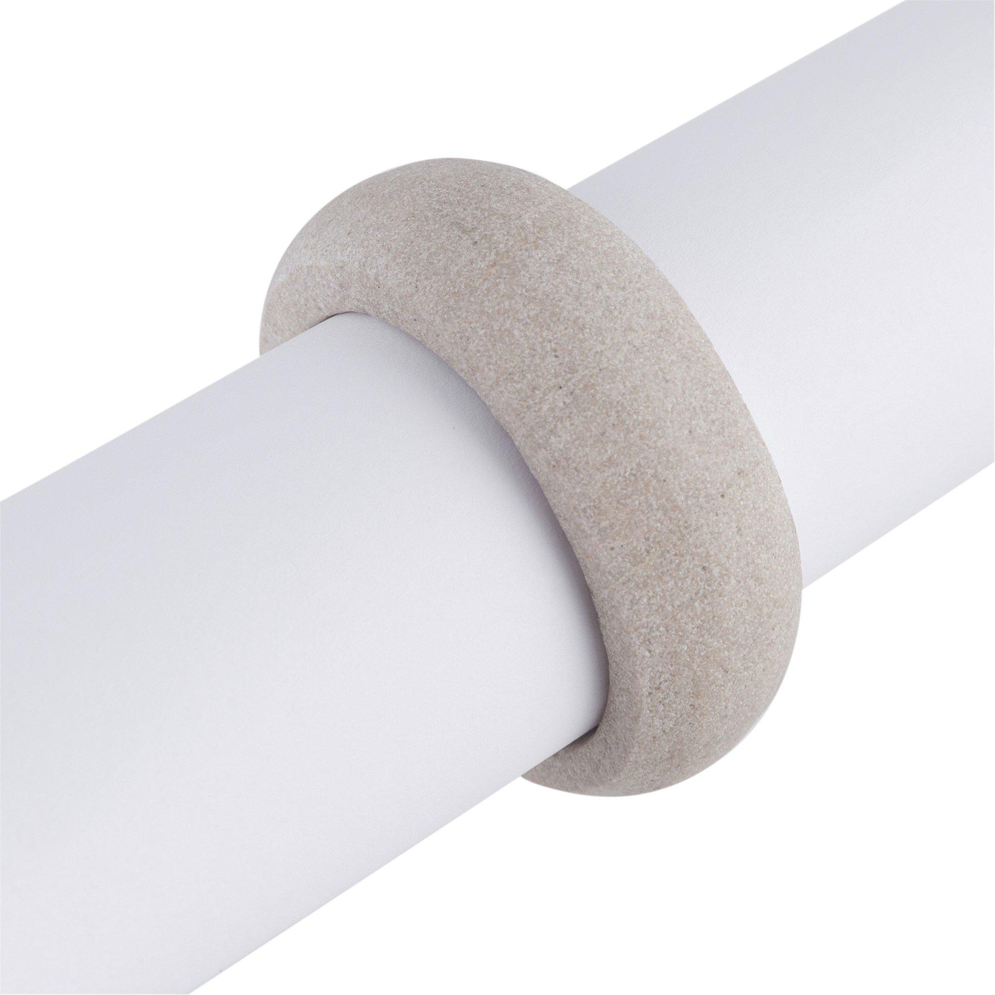 Sand - Broste Copenhagen - BrosteCopenhagen Kit Napkin Ring - Set of 6 - 5