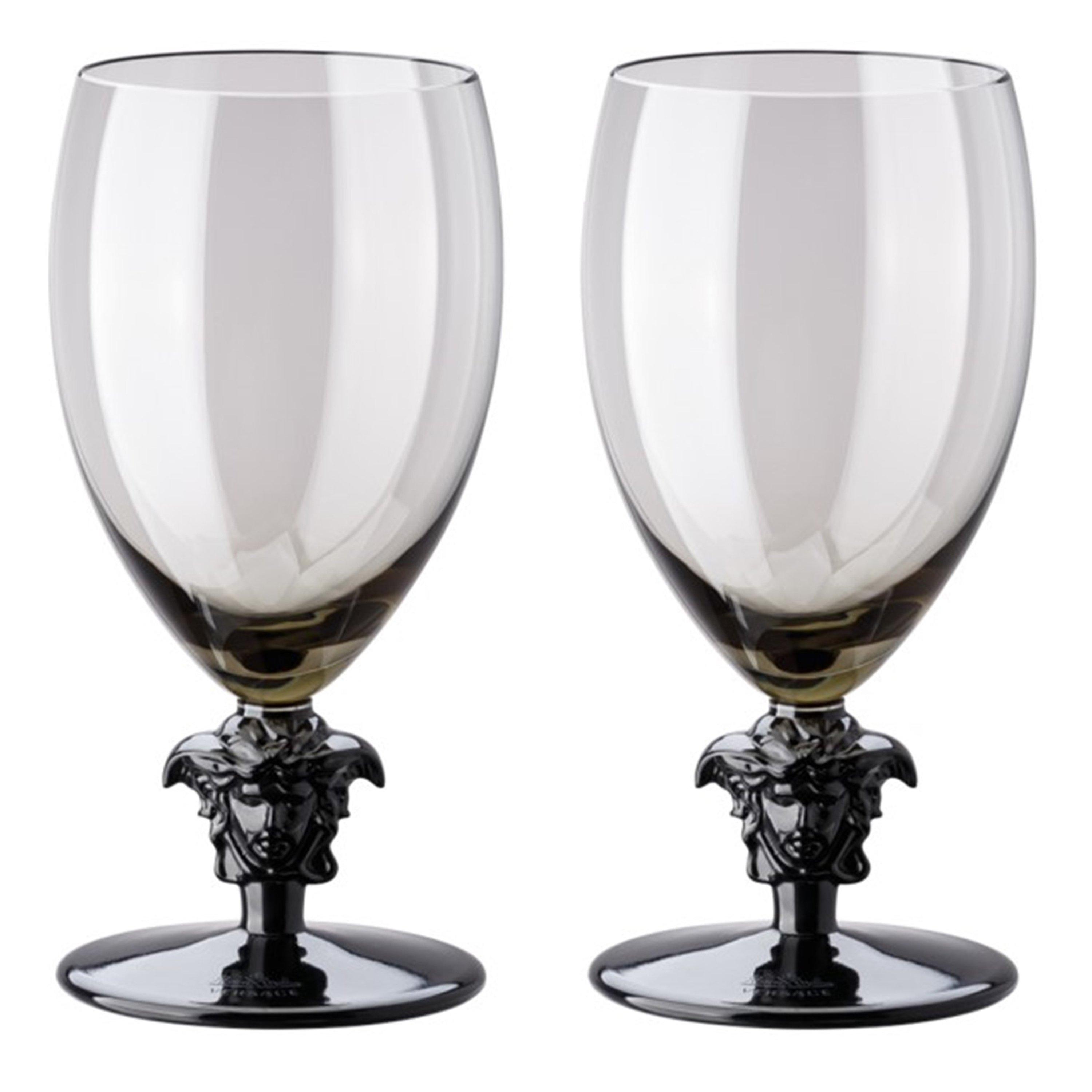 Haze - Versace Home - VersaceHome Medusa Lumiere 2nd Edition White Wine Glasses - Set of 2 - 2