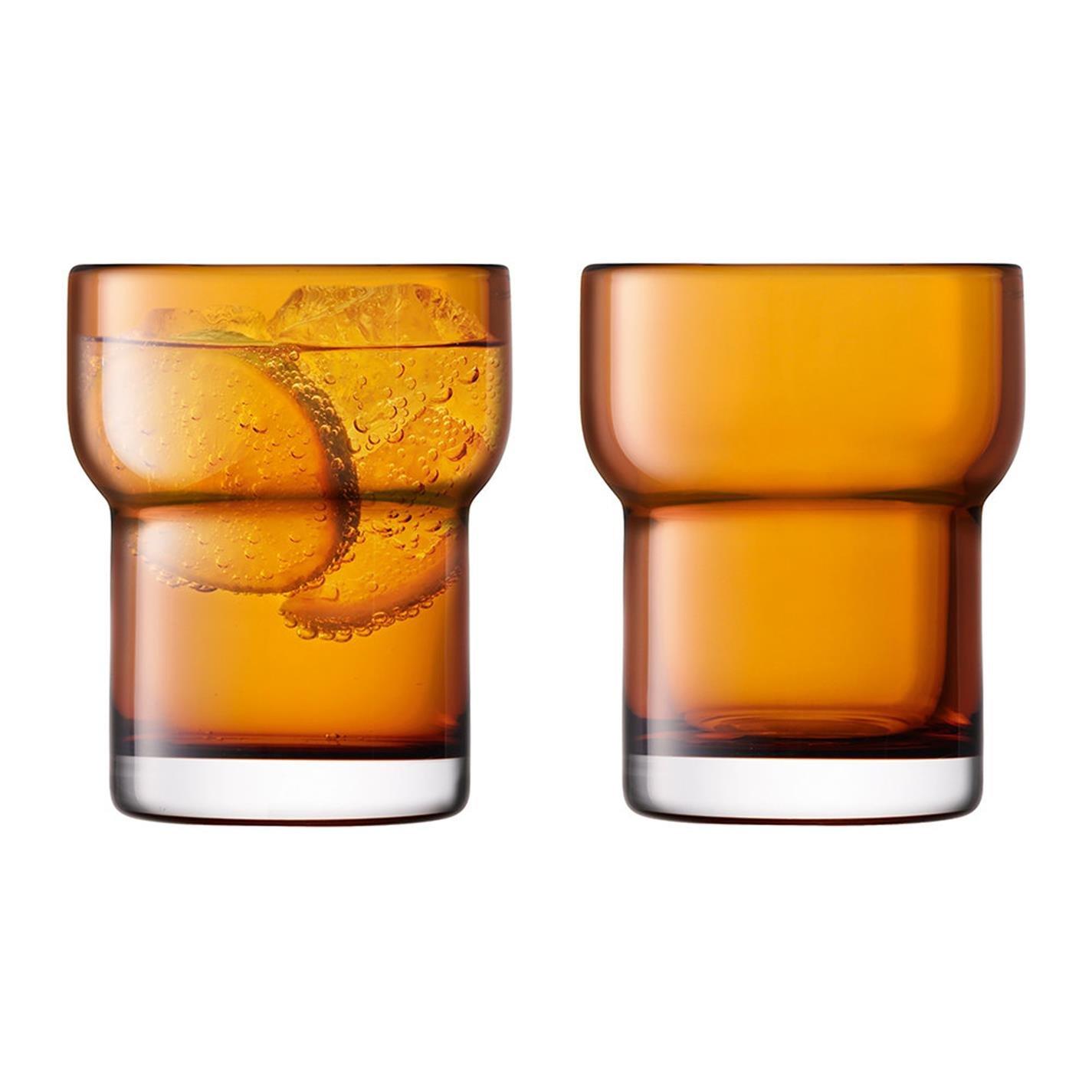LSA Utility Blown Glass Tumbler - Set of 2