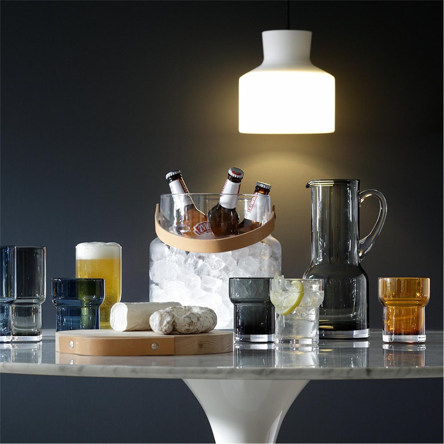 Amber - LSA - Utility Blown Glass Tumbler - Set of 2 - 8