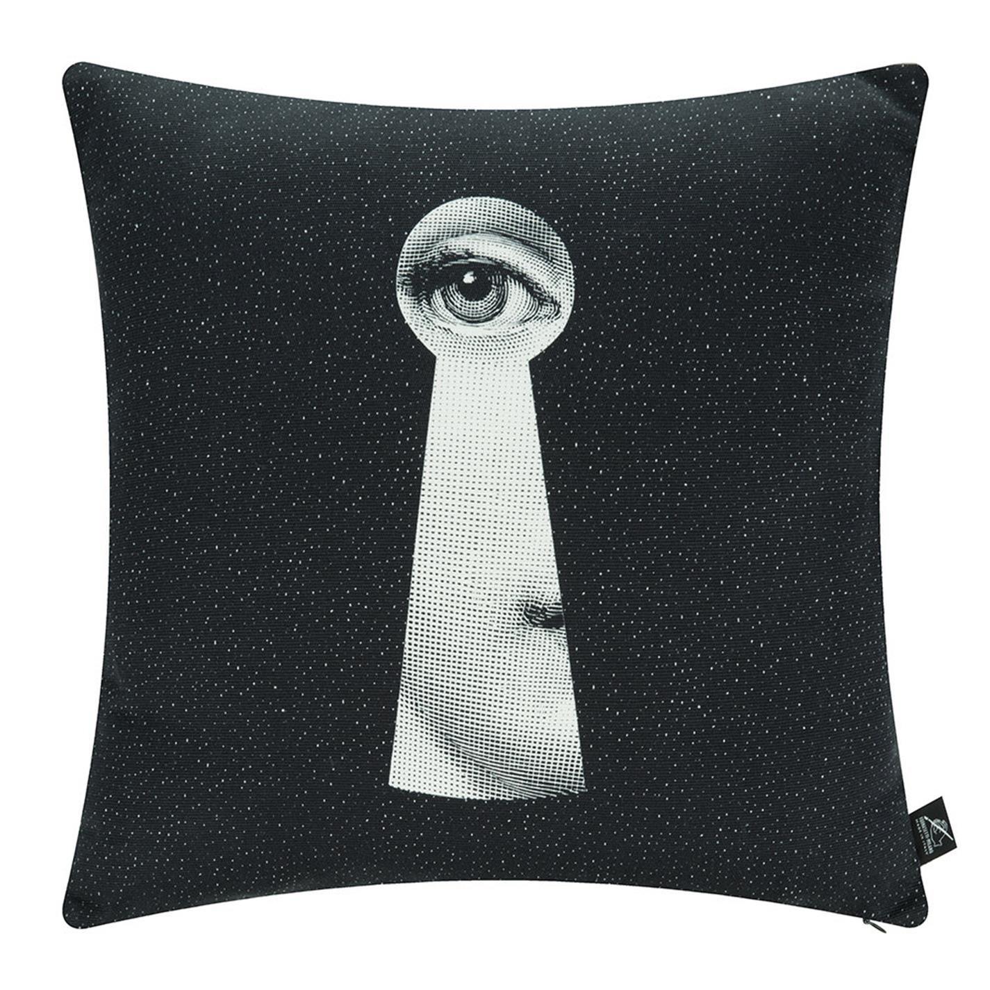 Chiave - Fornasetti - Tema e Variazioni Reversible Cushion - 40x40cm - 3