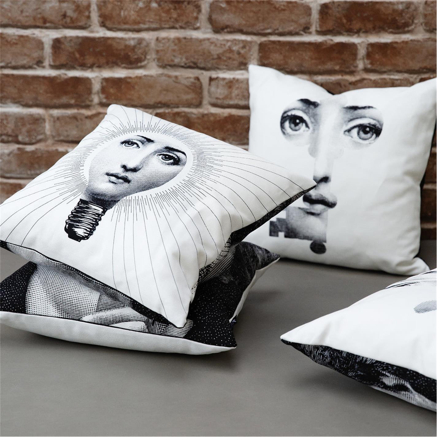 Chiave - Fornasetti - Tema e Variazioni Reversible Cushion - 40x40cm - 8