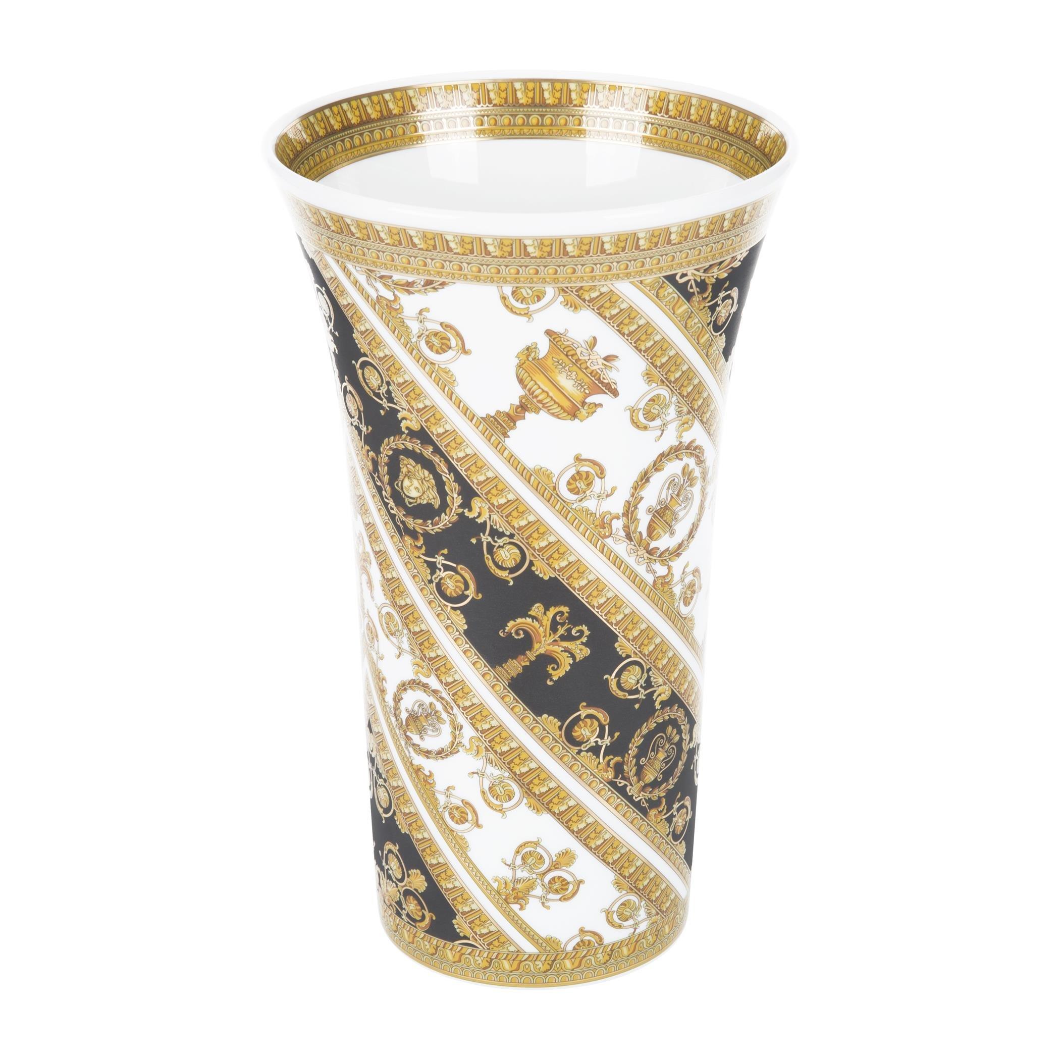 Gold - Versace Home - I Love Baroque Vase - 4