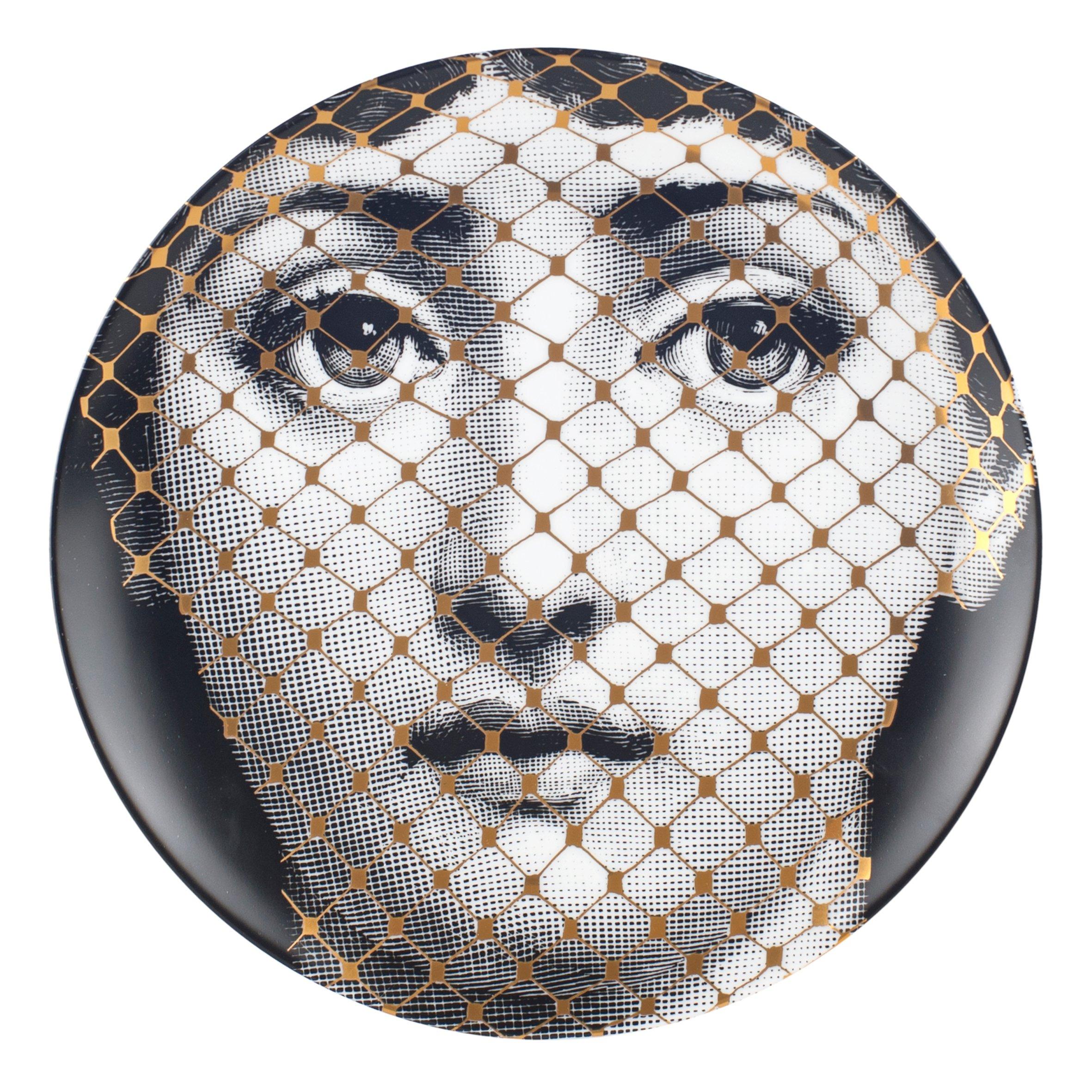 Fornasetti | Tema e Variazioni Wall Plate | HARVEY NICHOLS