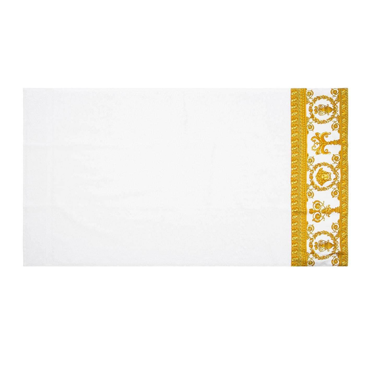 Gold/White - Versace Home - Barocco Towel - White/Gold - 3