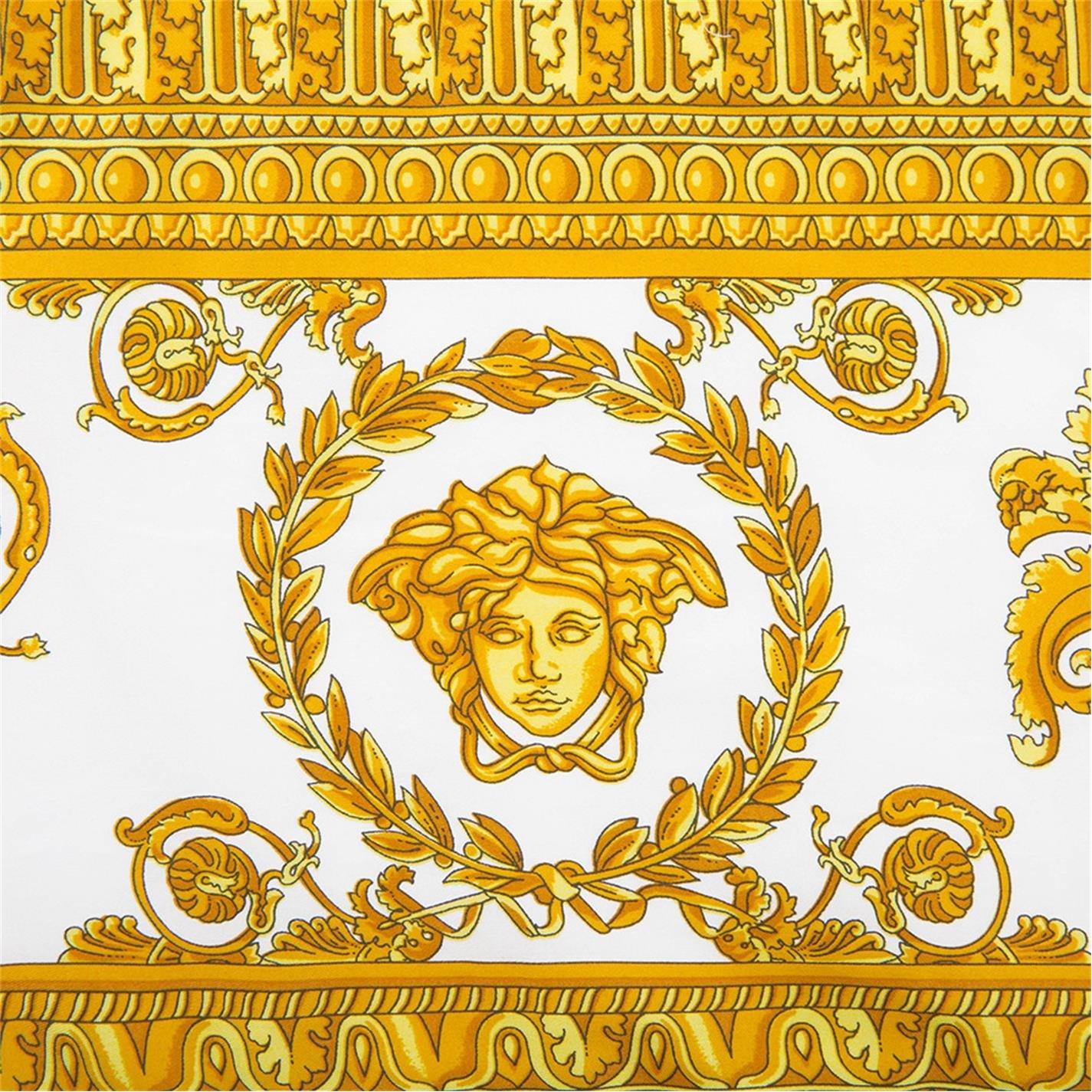 Gold/White - Versace Home - Barocco Towel - White/Gold - 6