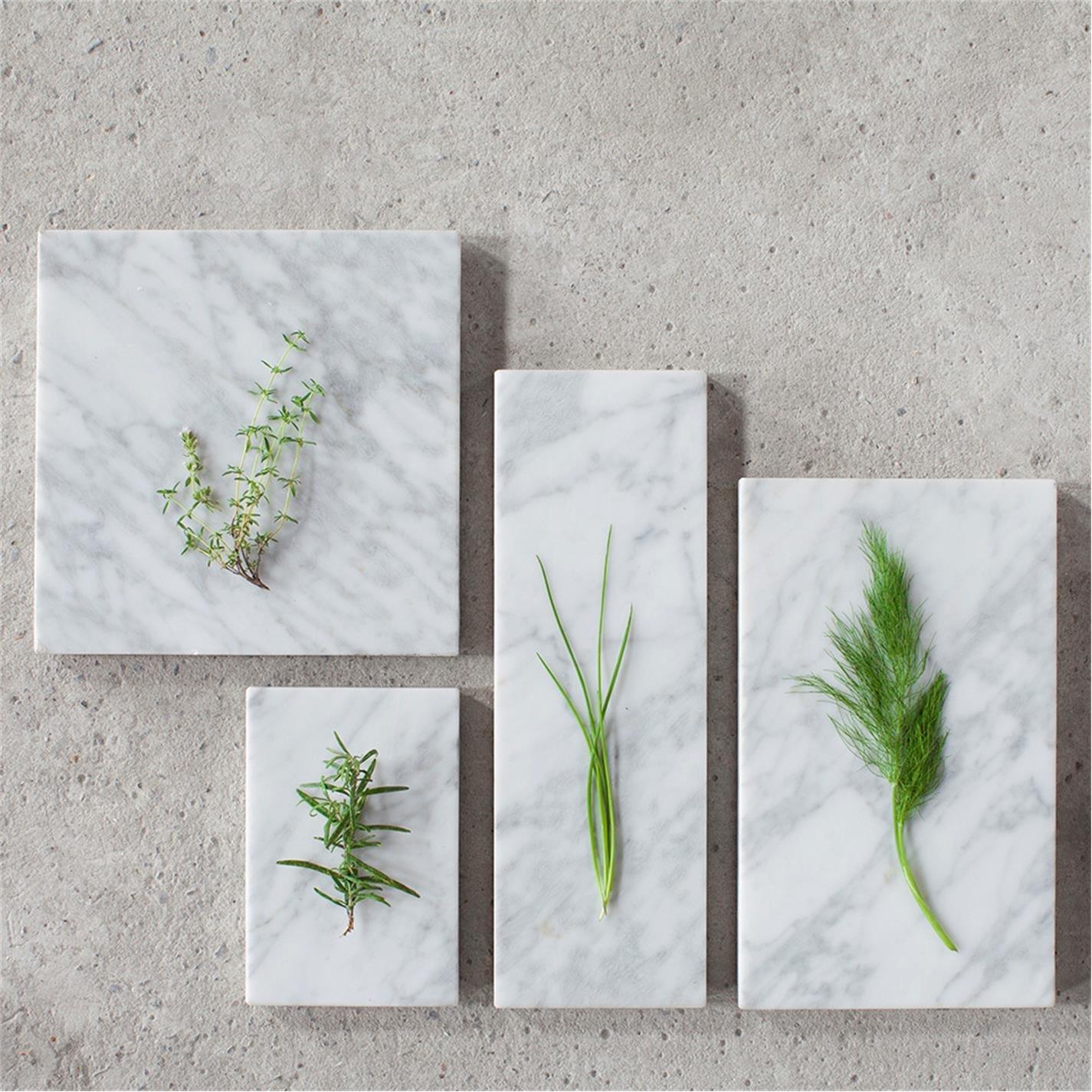 None - Serax - Serax Carara Rectangular Marble Platter - 2