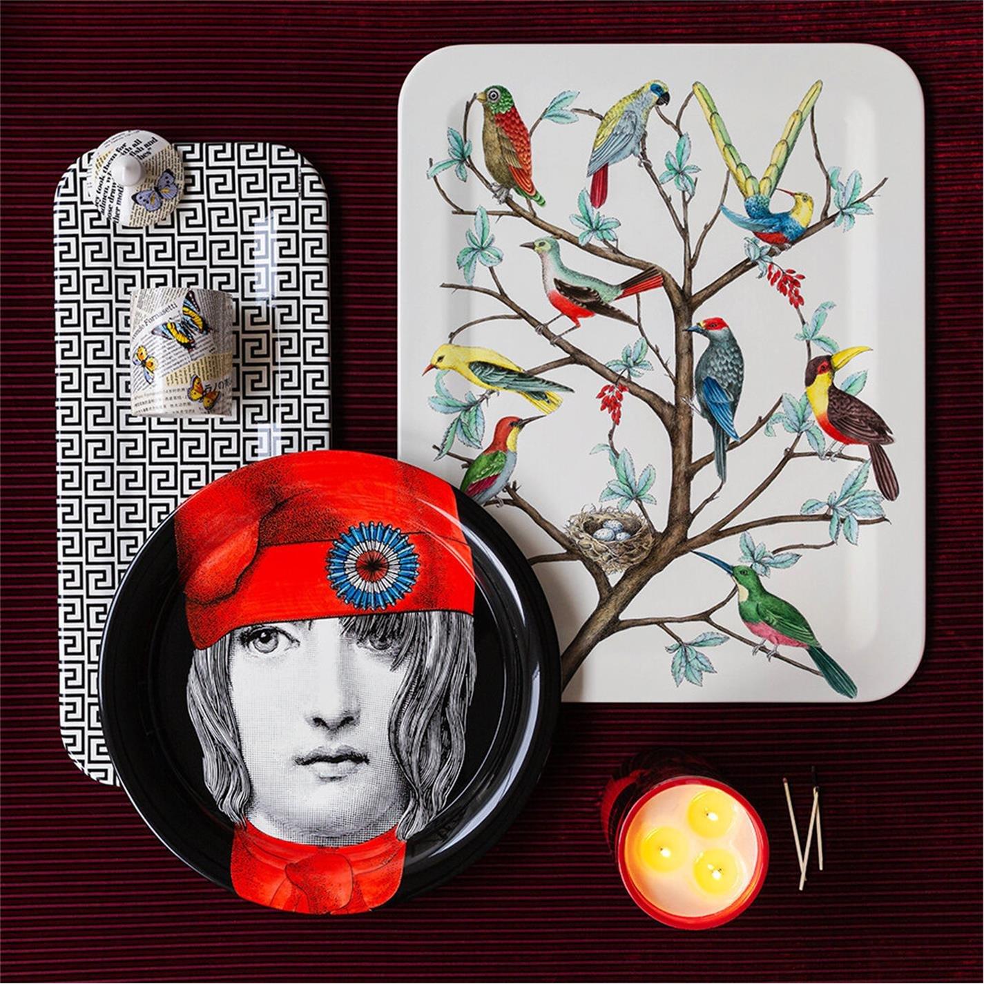 Black/White - Fornasetti - Greca Tray - 25x60cm - 3