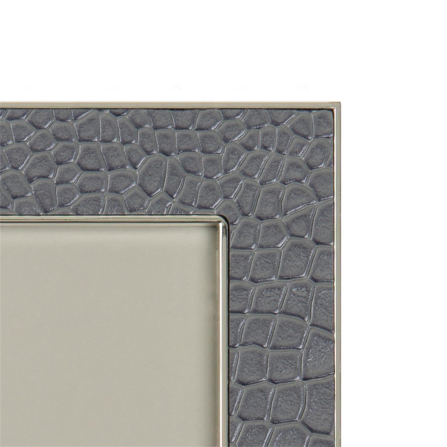 Grey - Addison Ross - AddisonRoss Dove Faux Croc Photo Frame - 3