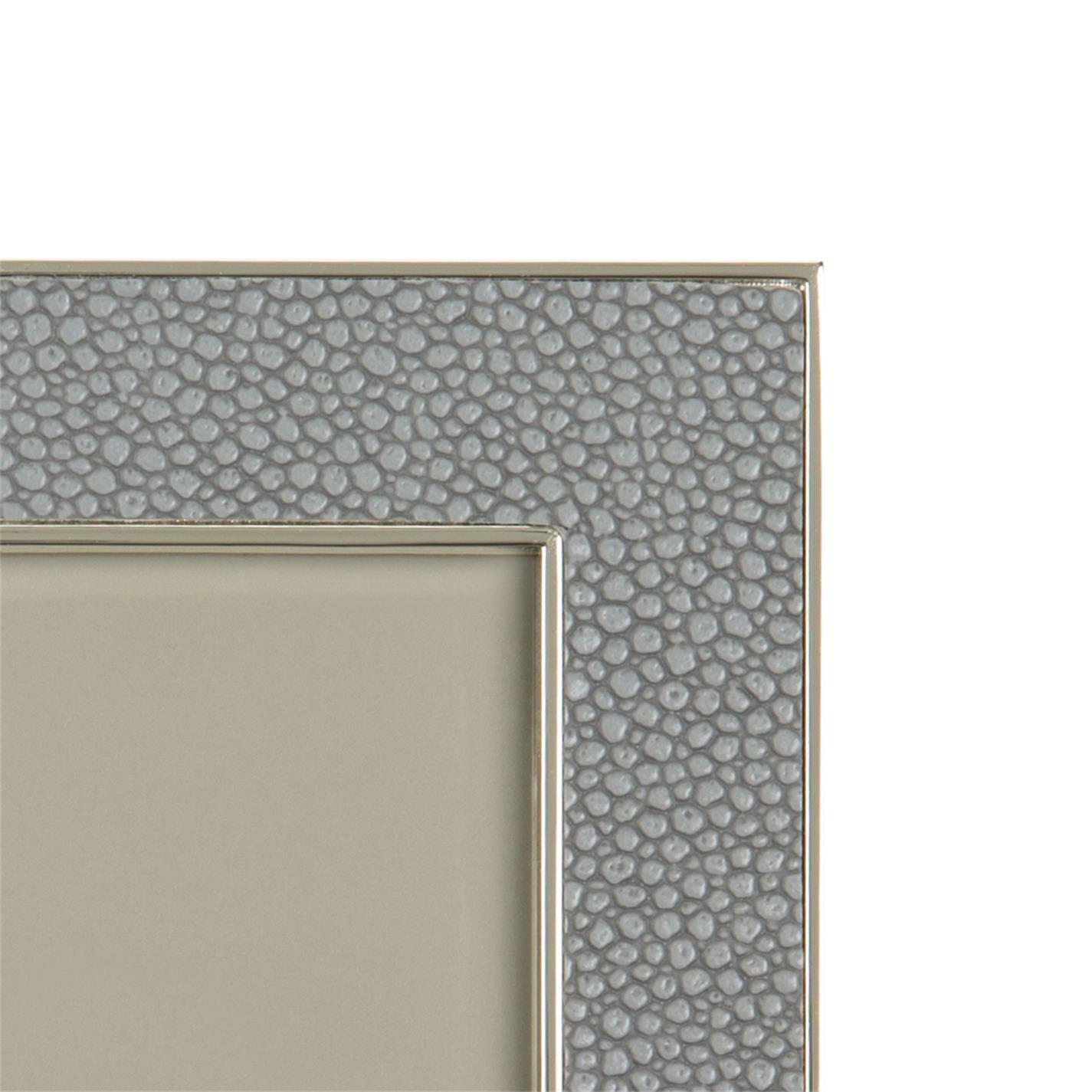 Silver - Addison Ross - AddisonRoss Grey Faux Shagreen Photo Frame - 2