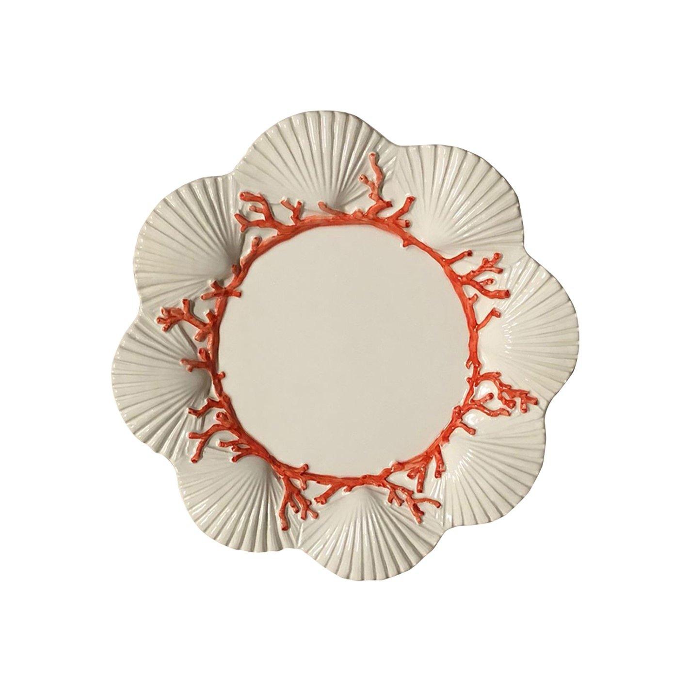 Cream - Les Ottomans - LesOttomans Saint Jacques Side Plate - 1