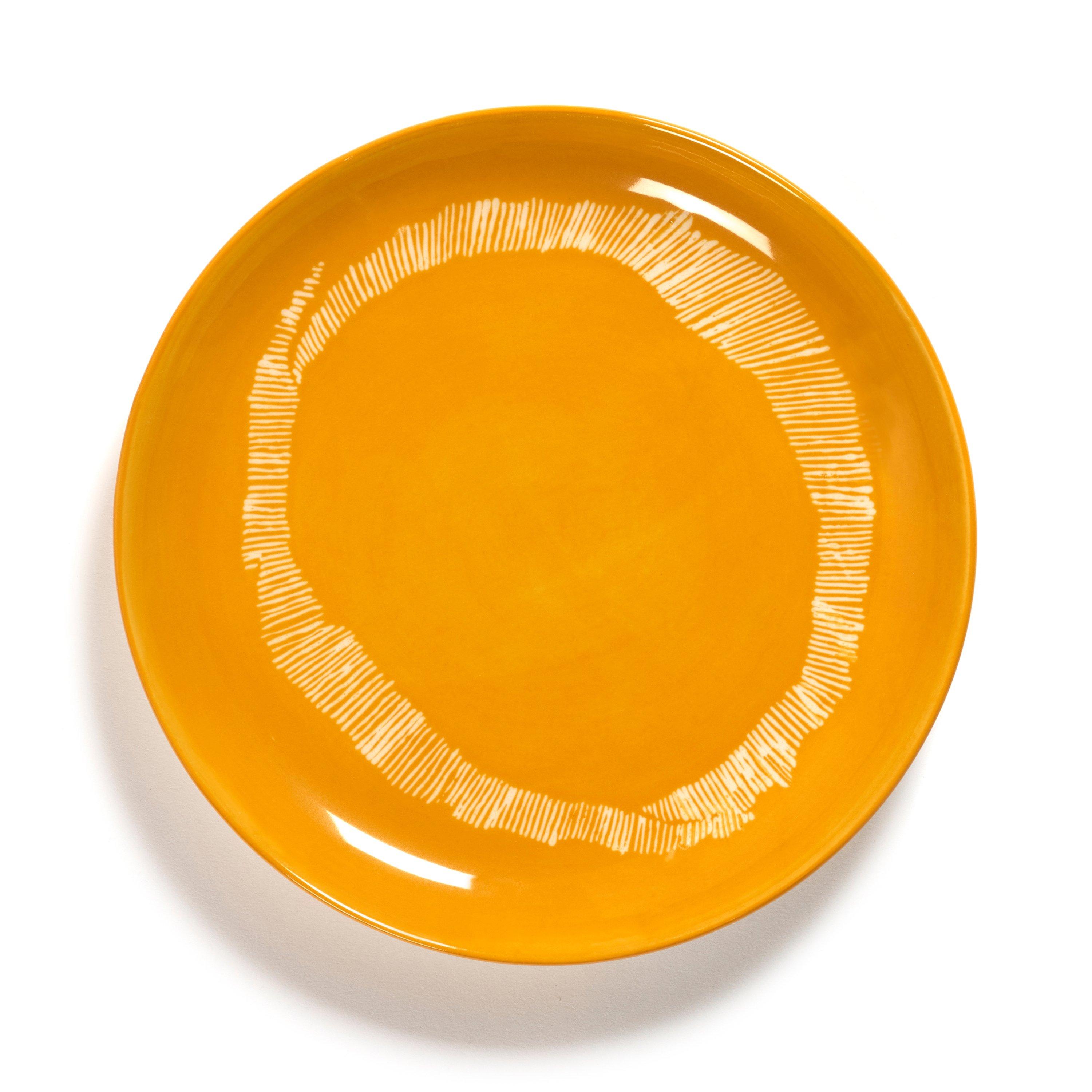 Yellow - Ottolenghi For Serax - OttolenghiForSerax Feast by Ottolenghi Plate - Set of 2 - Small - 1