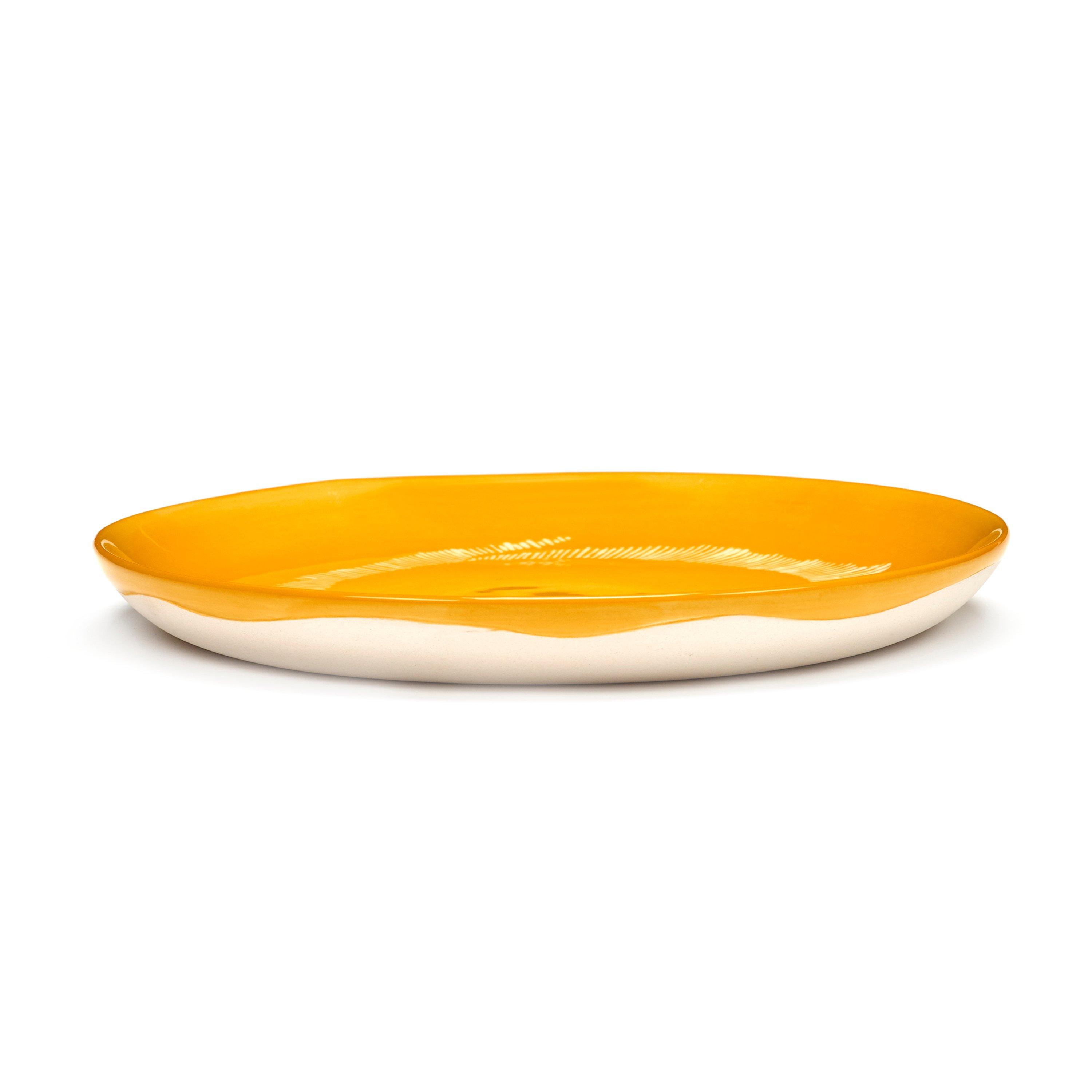 Yellow - Ottolenghi For Serax - OttolenghiForSerax Feast by Ottolenghi Plate - Set of 2 - Small - 4