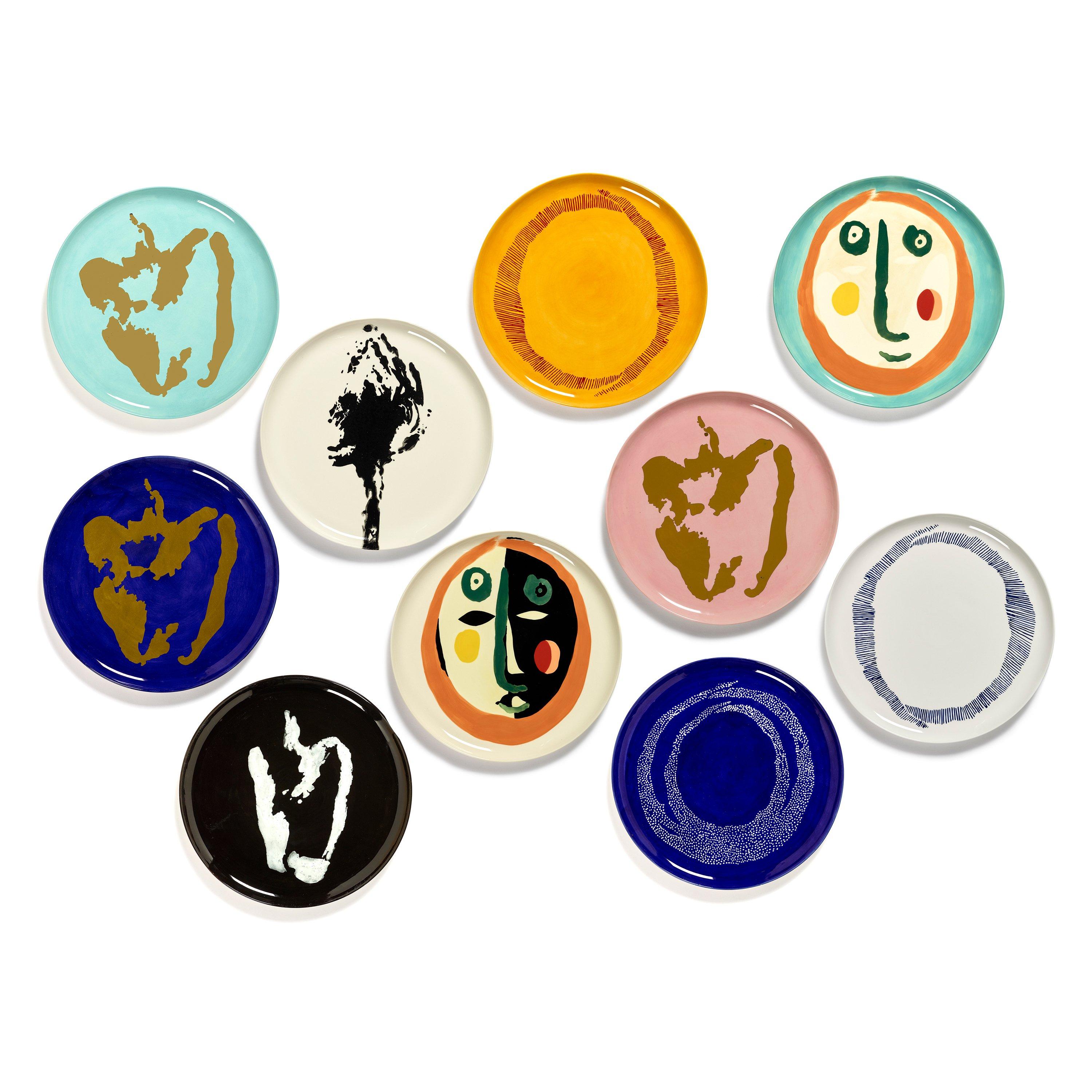 Yellow - Ottolenghi For Serax - OttolenghiForSerax Feast by Ottolenghi Plate - Set of 2 - Small - 6