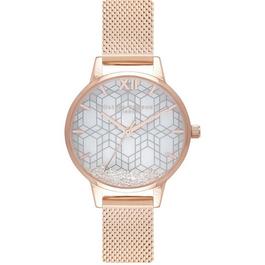 Olivia Burton Snow Globe and Rg Fashion Analogue Quartz Watch