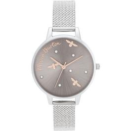 Olivia Burton Pearly Queen Stainless Steel Fashion Analogue Quartz Watch