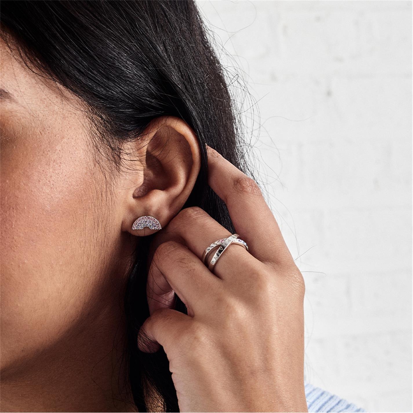 Slvr - Olivia Burton - Studs Sterling Silver Earrings - 2