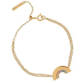 Olivia Burton Rainbow Plated Stainless Steel Bracelet