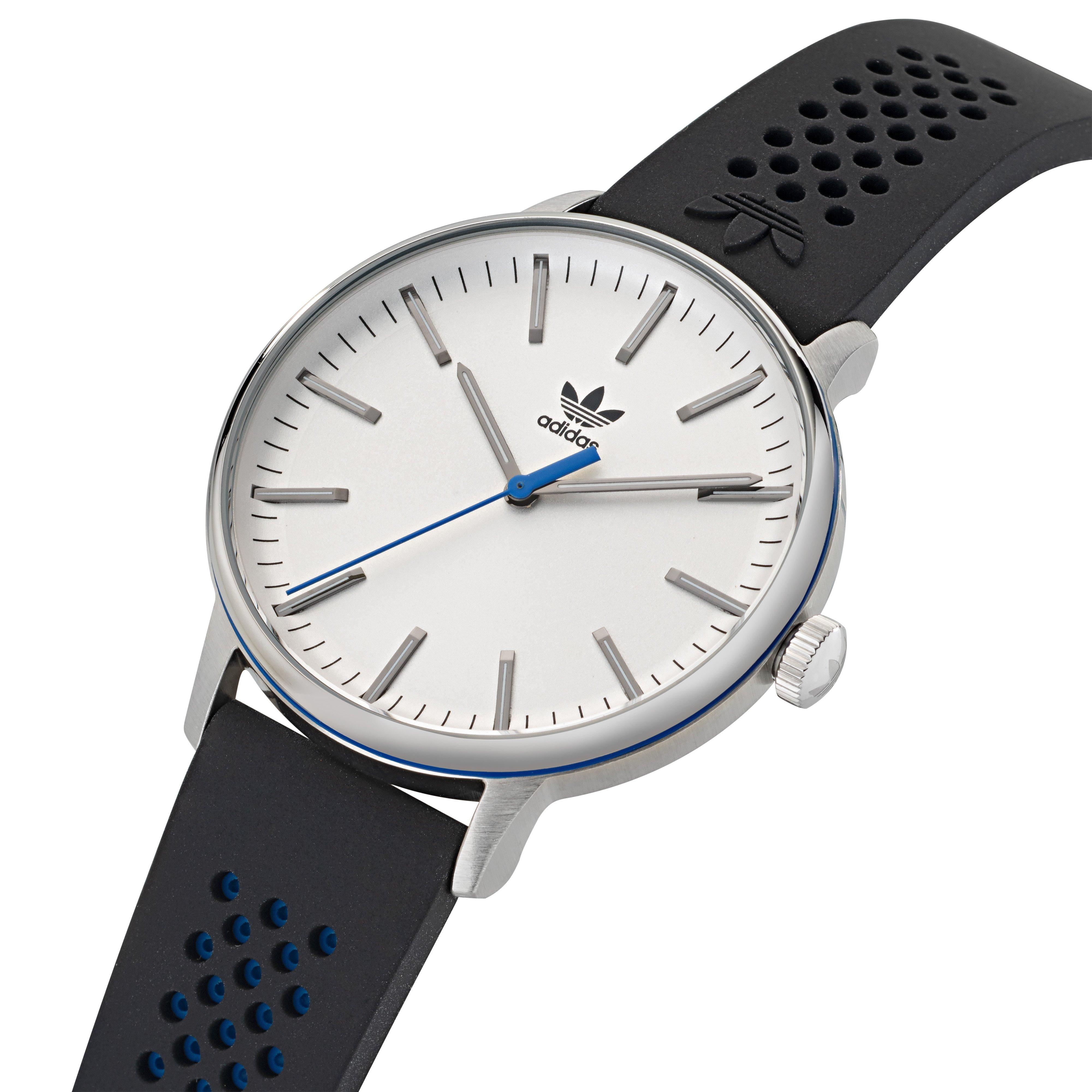 Slvr - adidas Originals - Code One Stainless Steel Fashion Analogue Quartz Watch - 3