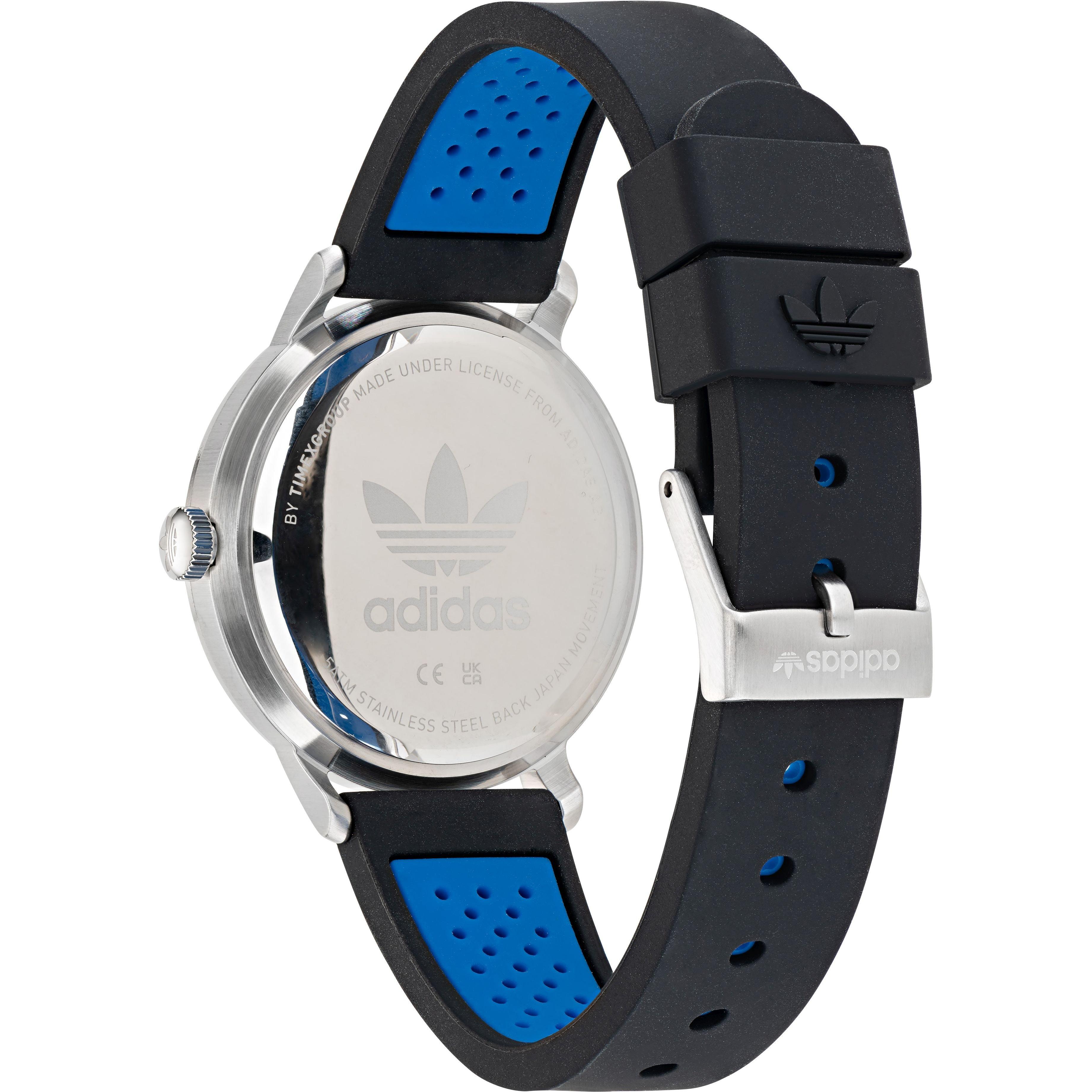 Slvr - adidas Originals - Code One Stainless Steel Fashion Analogue Quartz Watch - 4