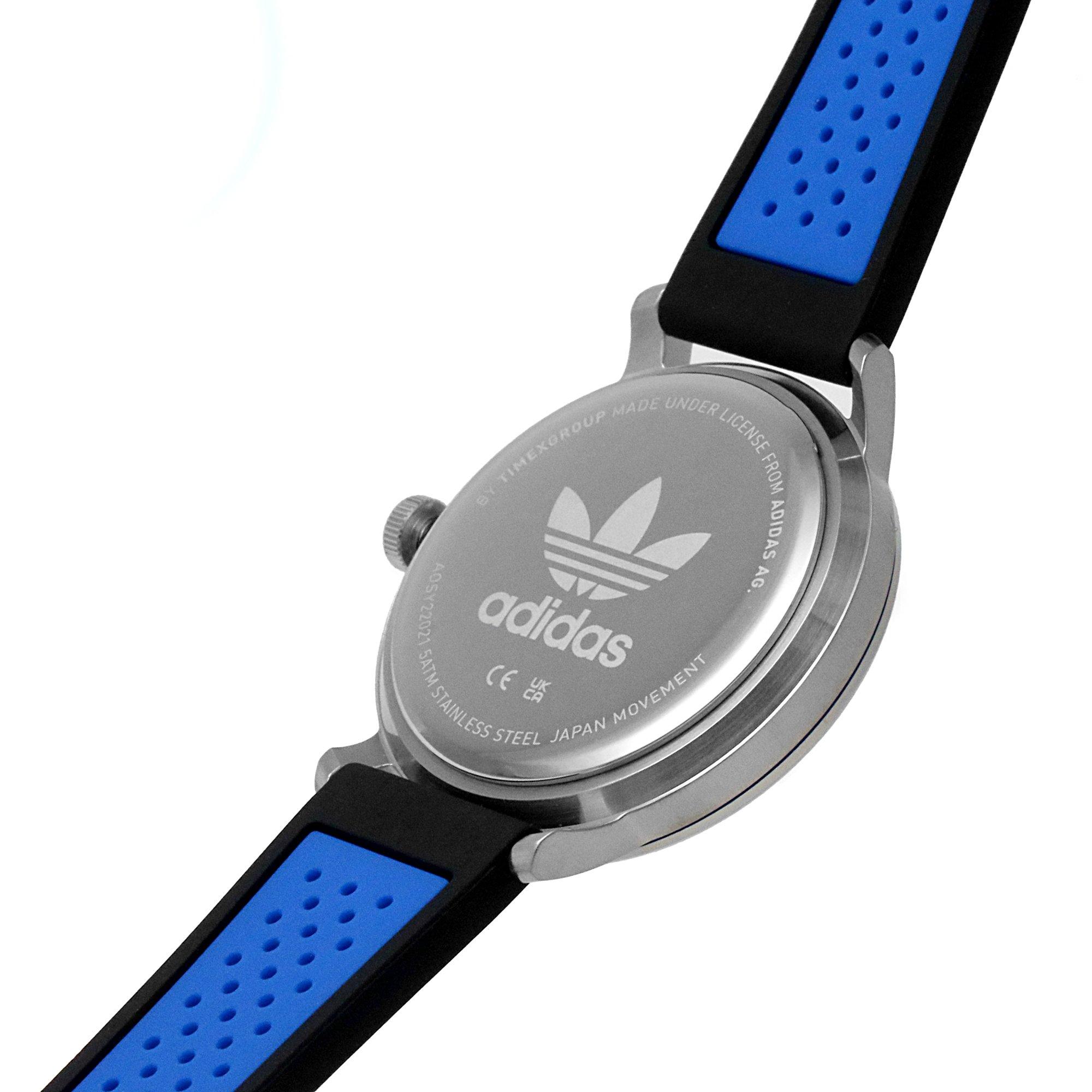 Slvr - adidas Originals - Code One Stainless Steel Fashion Analogue Quartz Watch - 7