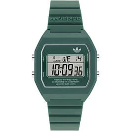 adidas Originals Digital Two Plastic/Resin Fashion Analogue Quartz Watch