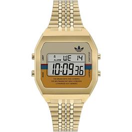 adidas Originals Digital Two Stainless Steel Fashion Digital Quartz Watch