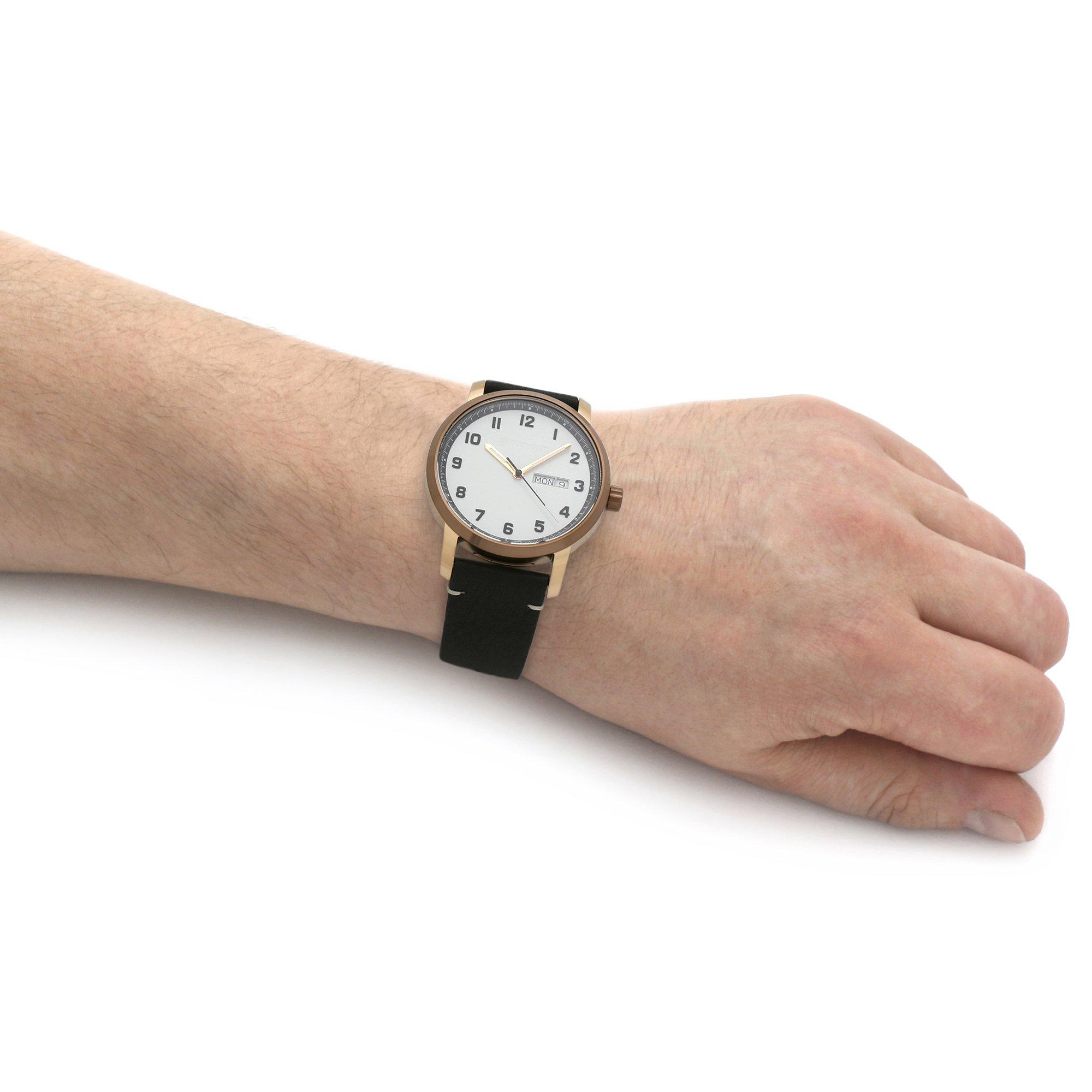 Gld - Wenger - Attitude Stainless Steel Classic Analogue Quartz Watch - 5