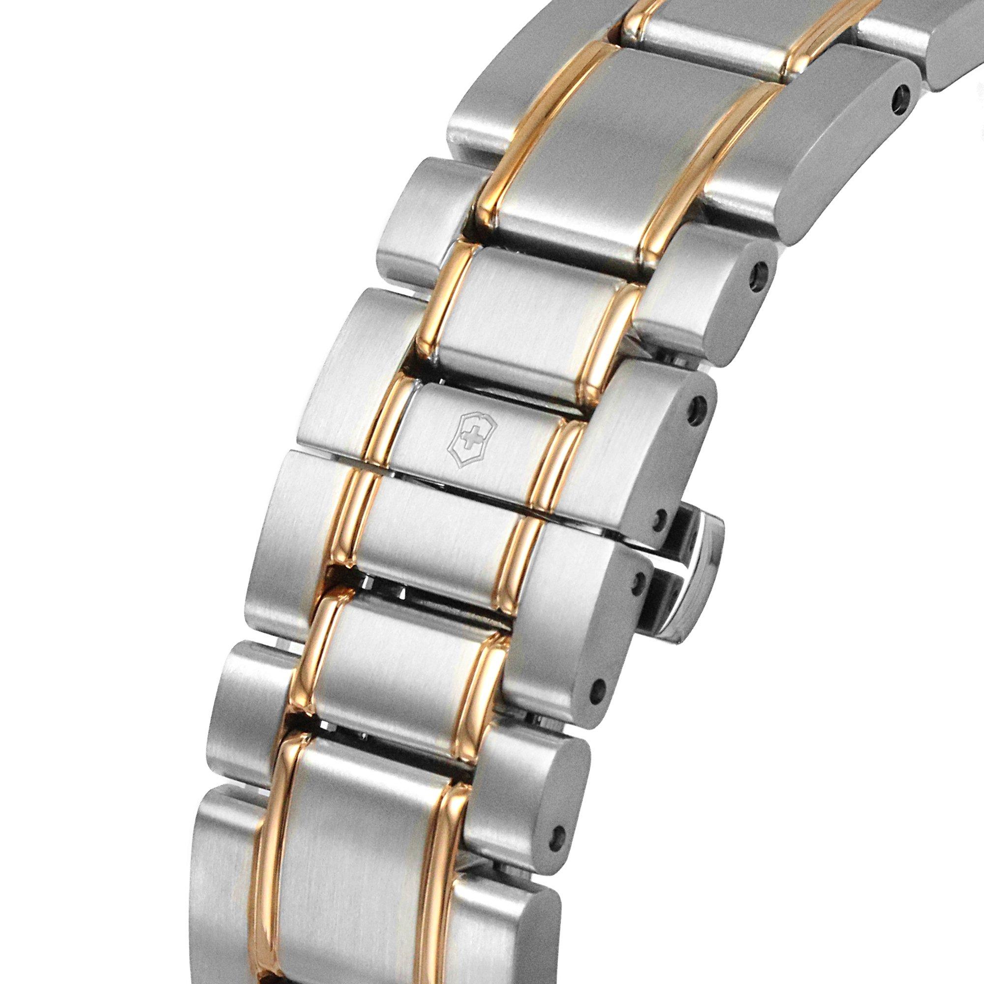 Slvr - Victorinox Swiss Army - Alliance Stainless Steel Luxury Analogue Quartz Watch - 4