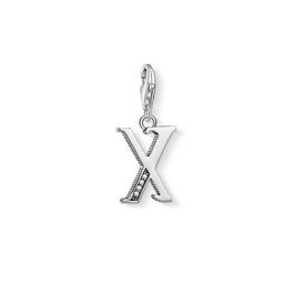 Thomas Sabo Letter X Sterling Silver Charm