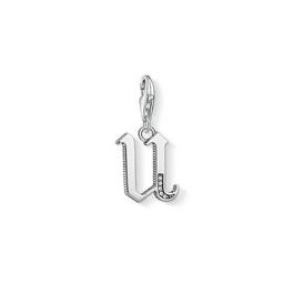 Thomas Sabo Letter U Sterling Silver Charm