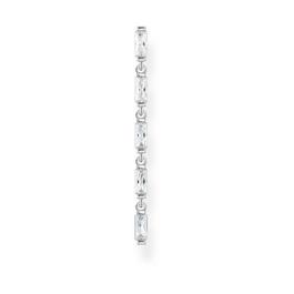 Thomas Sabo Zirconia Single Stud Sterling Silver Singular Earring