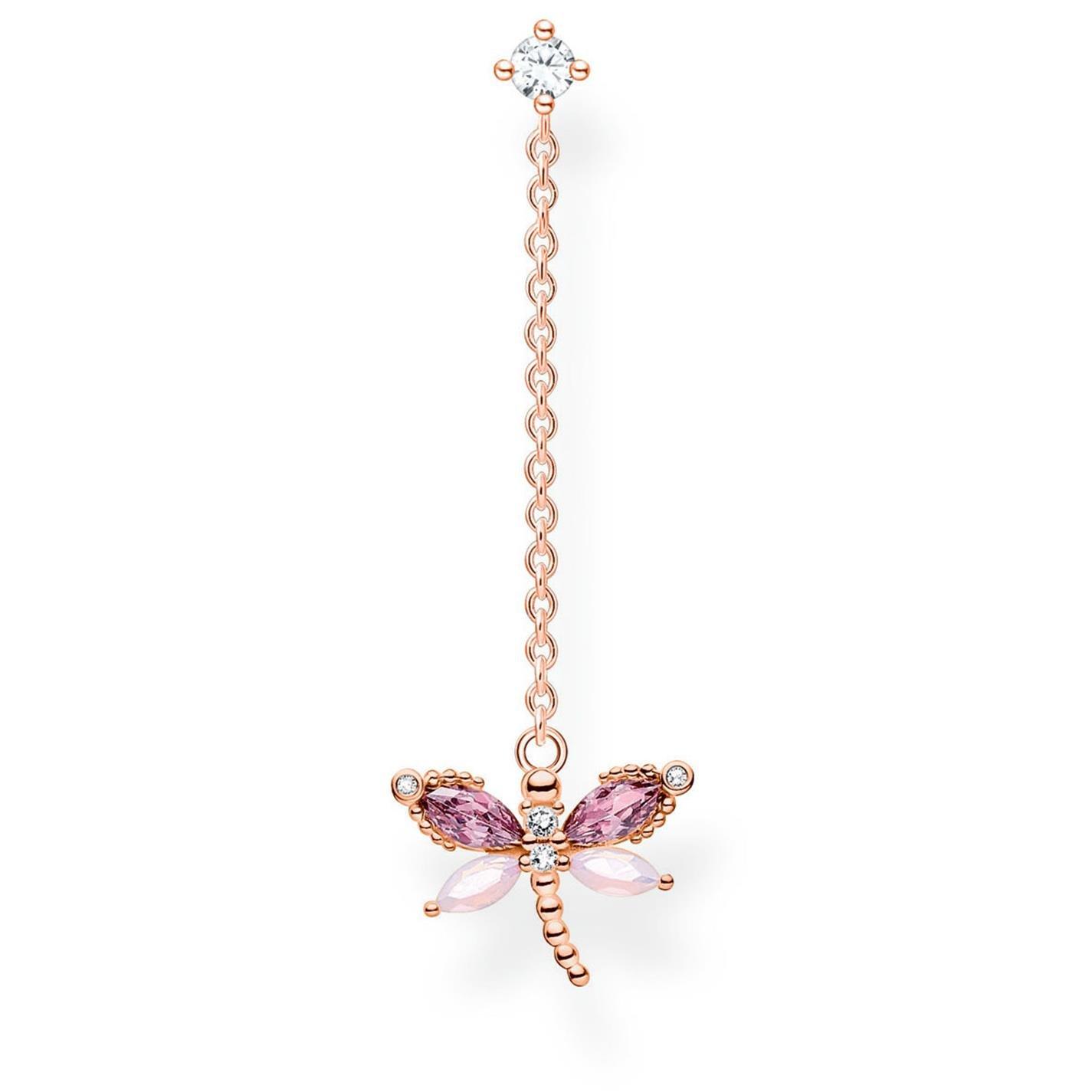 Mltclr (nema prijevoda potrebno) - Thomas Sabo - Dragonfly Single Stud Sterling Silver Earrings - 1