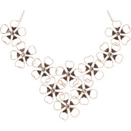 Ted Baker Enamel Flower Cluster Necklace