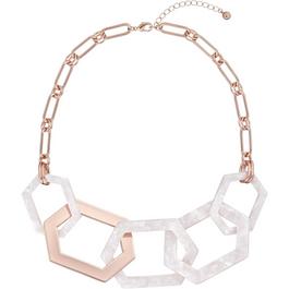 Ted Baker Geo Statement Chain Necklace