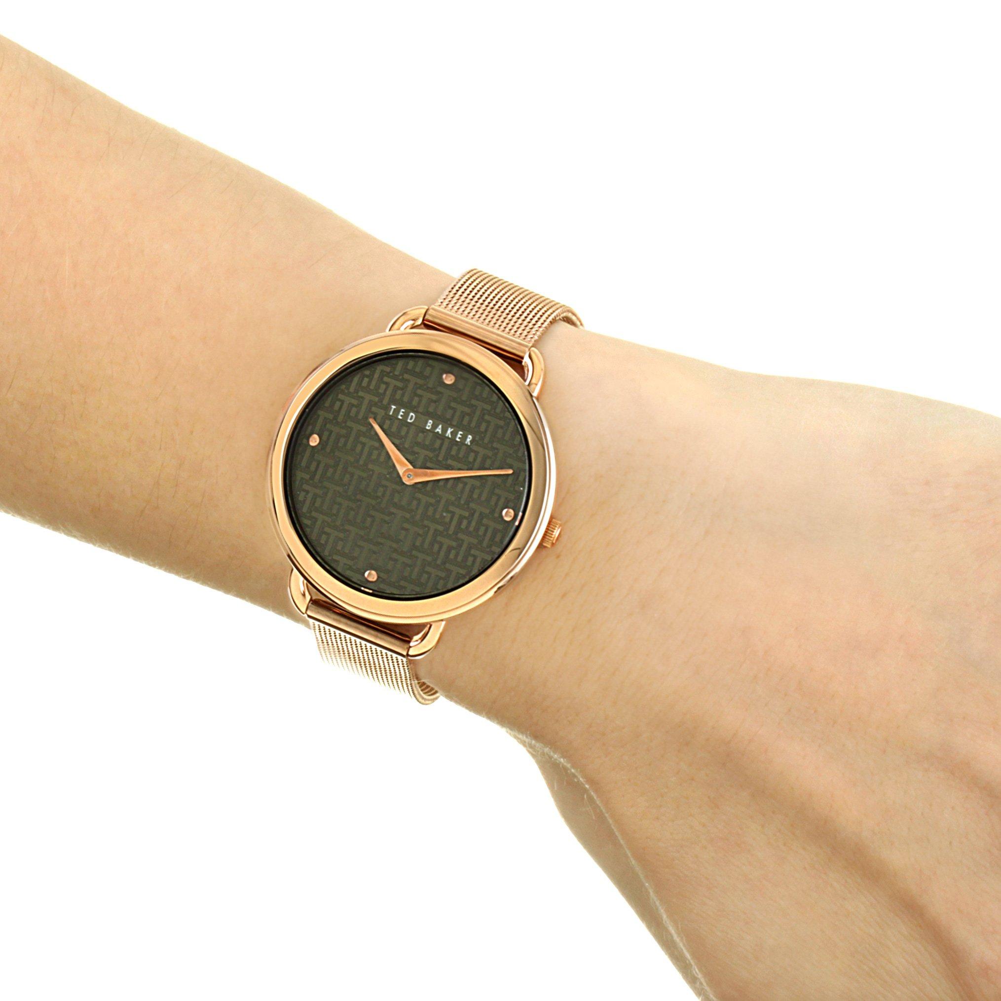 Rs Gld - Ted Baker - Stainless Steel Fashion Analogue Quartz Watch BKPHTF912UO - 2