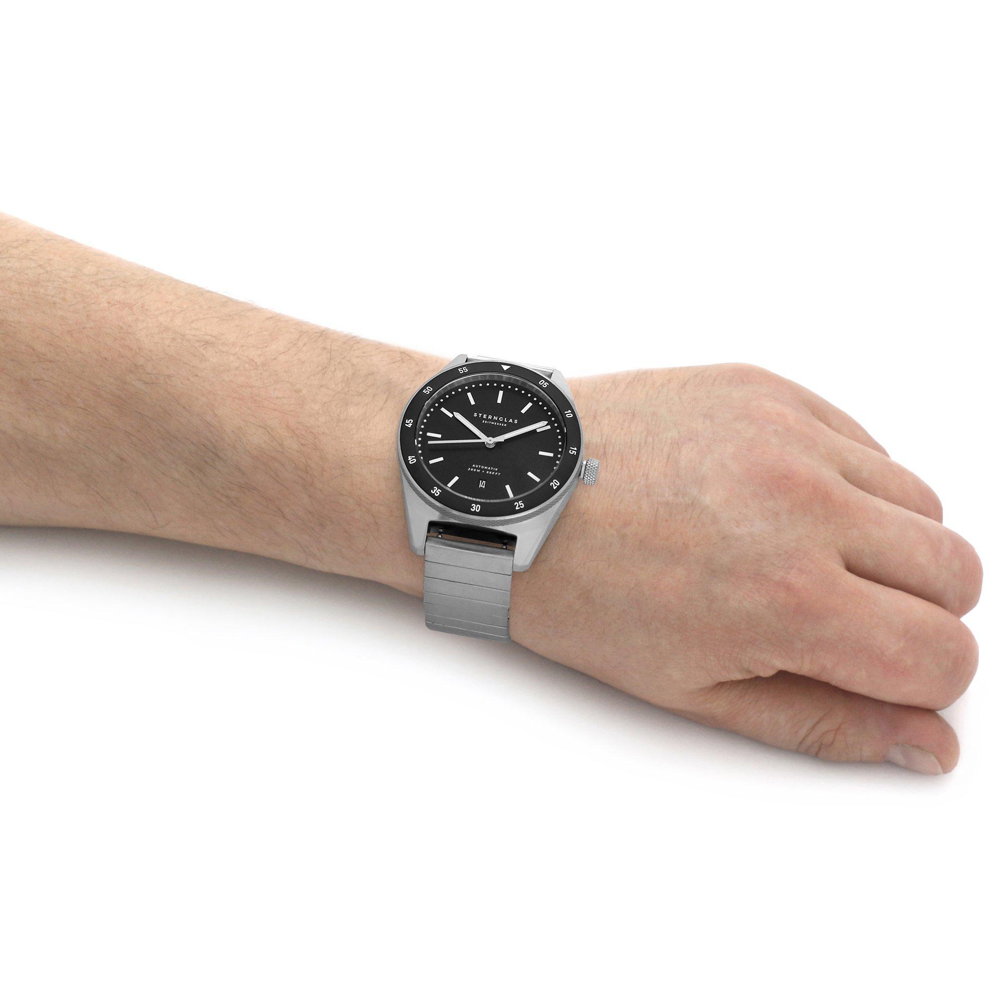 Slvr - Sternglas - Steel Analogue Automatic Watch - 11