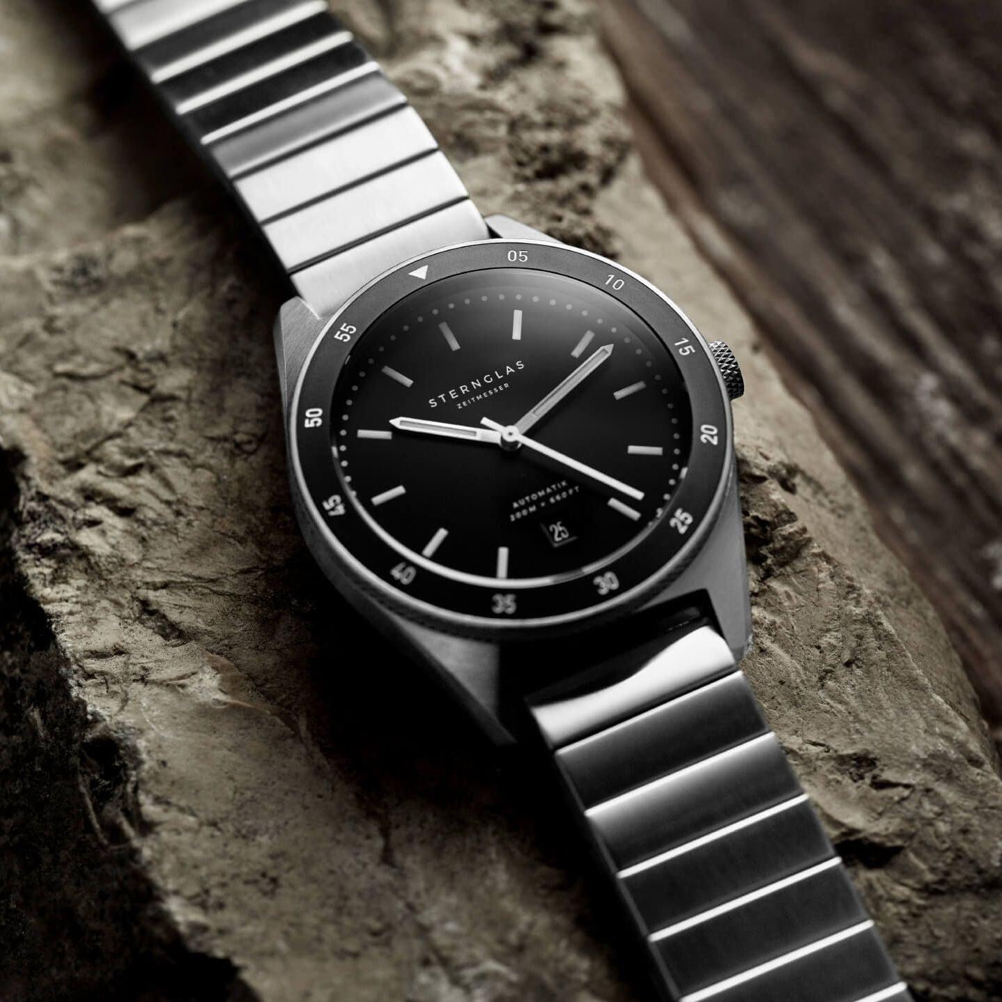 Slvr - Sternglas - Steel Analogue Automatic Watch - 7