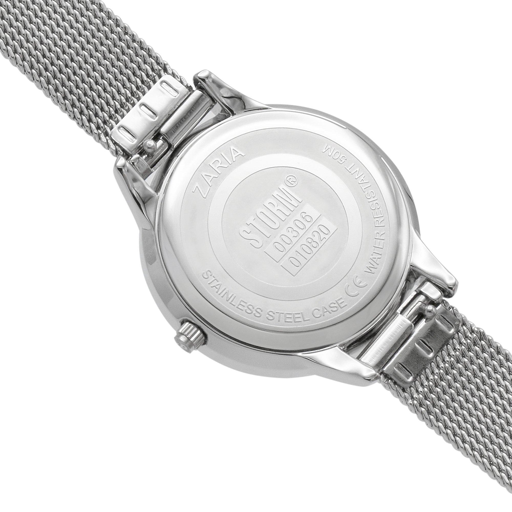 Slvr - Storm - Stainless Steel Fashion Analogue Quartz Watch - 4