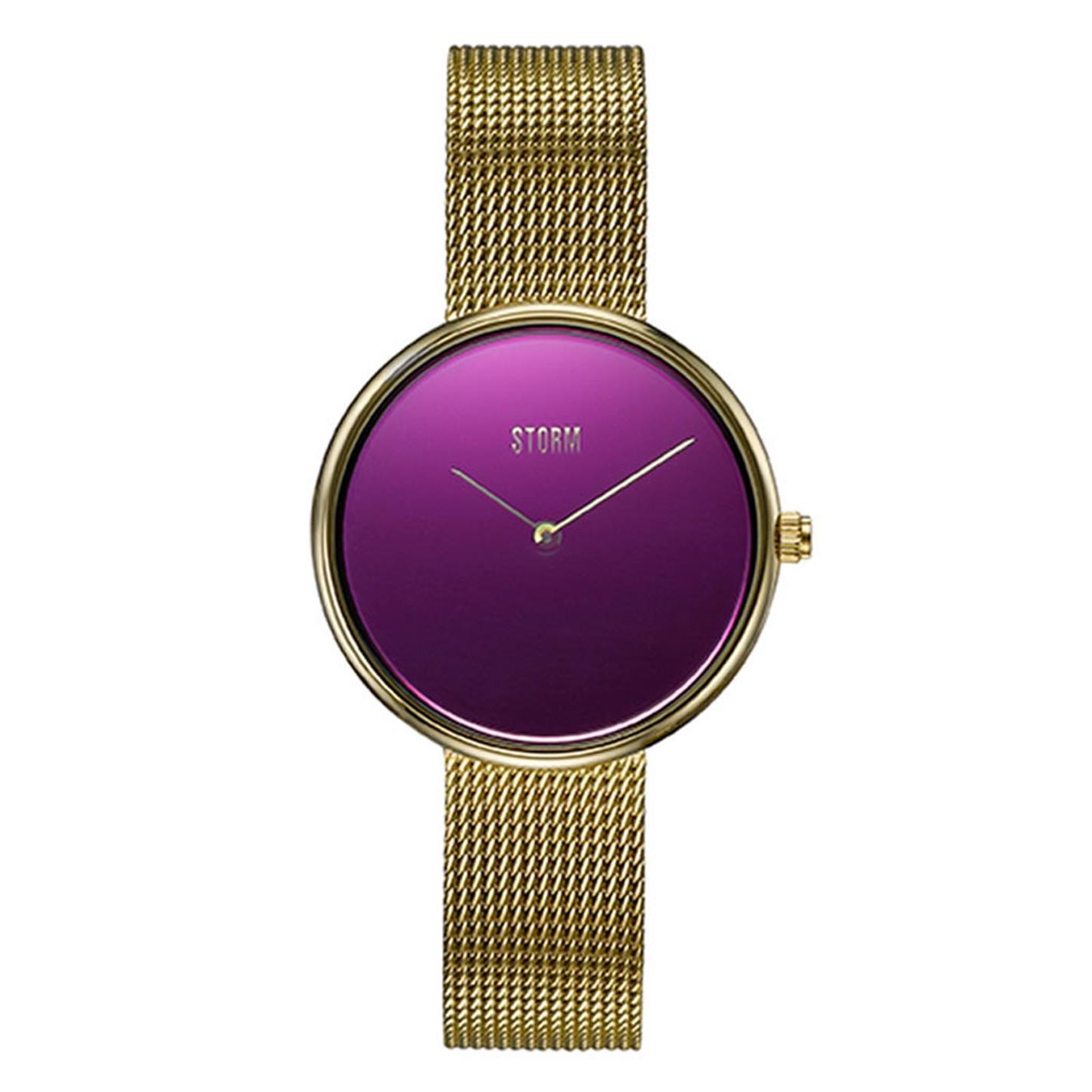 Gld - Storm - Plated Stainless Steel Fashion Analogue Watch - 1