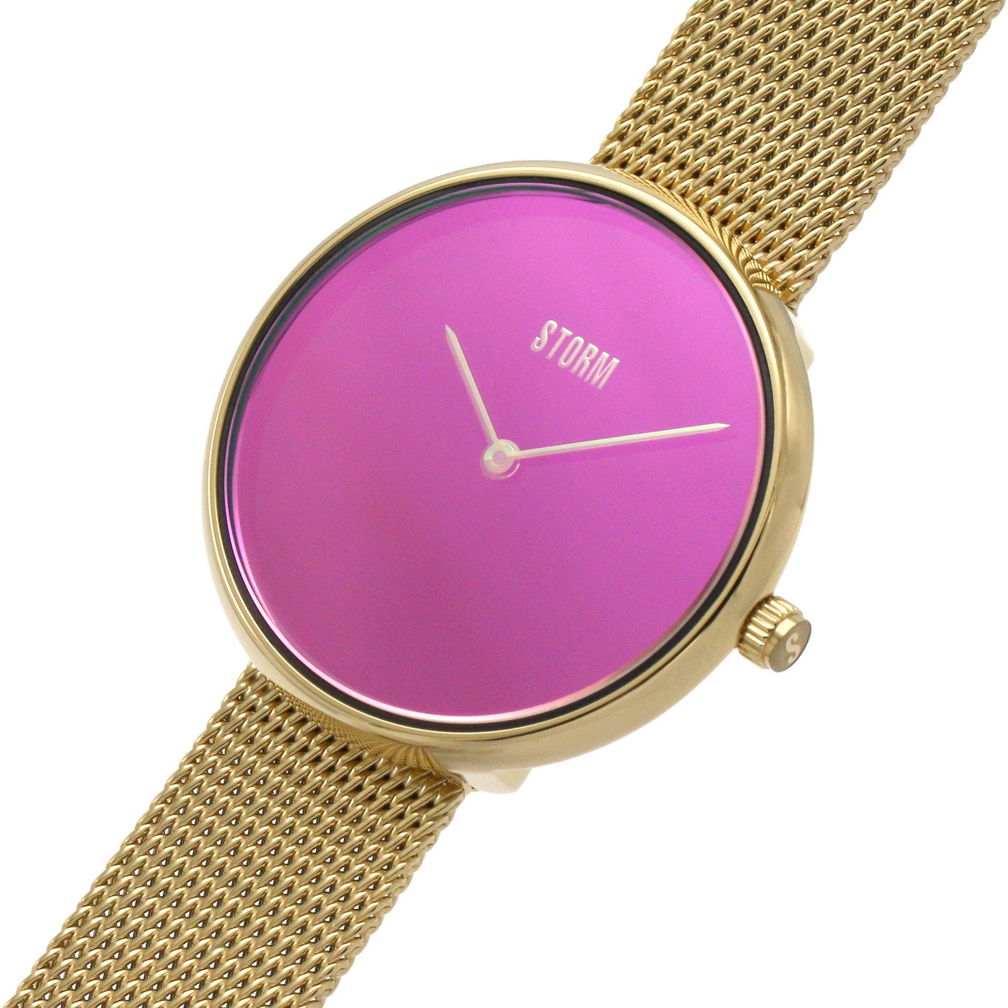 Gld - Storm - Plated Stainless Steel Fashion Analogue Watch - 3
