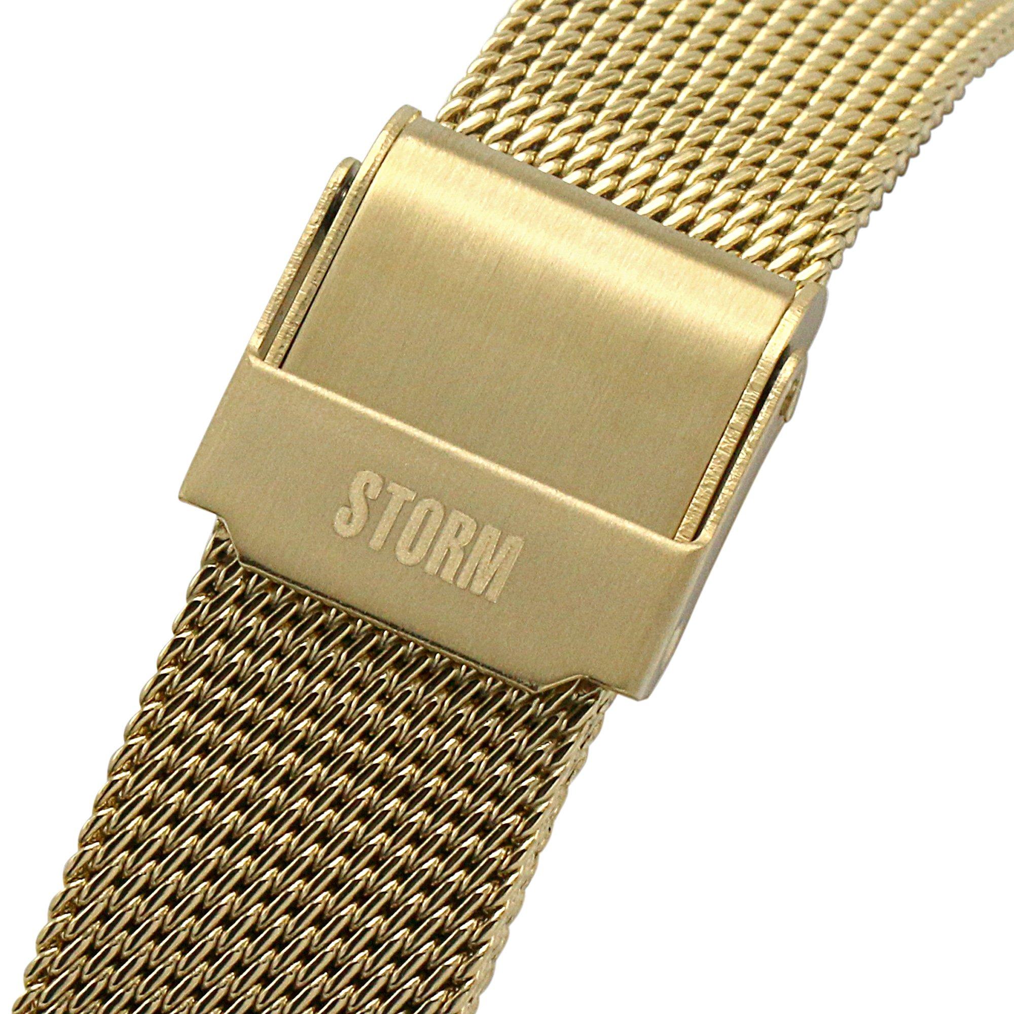 Gld - Storm - Plated Stainless Steel Fashion Analogue Watch - 4
