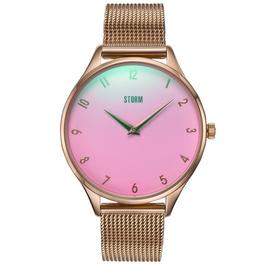 Storm Reli Rose Gold Pink Stainless Steel Fashion Watch